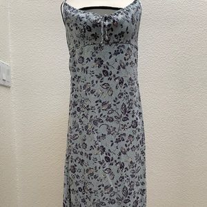 LaBelle maxi dress in blue hues